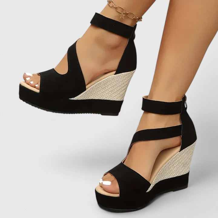 Cynthia | Orthopedic Wedge Sandals