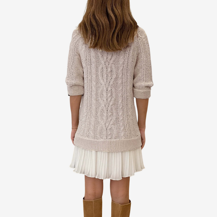 Gaëlle™ Knit Sweater Dress