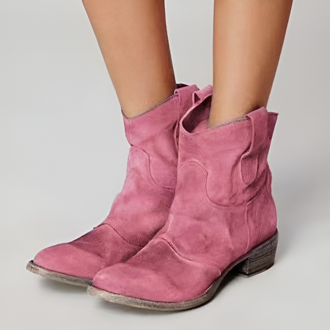 Mia® | Chic Suede Ankle Boots