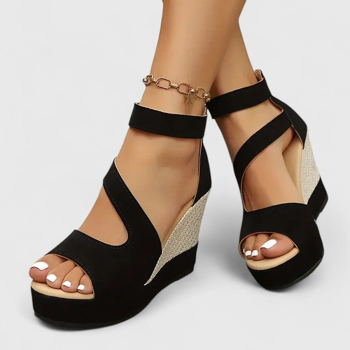 Cynthia | Orthopedic Wedge Sandals