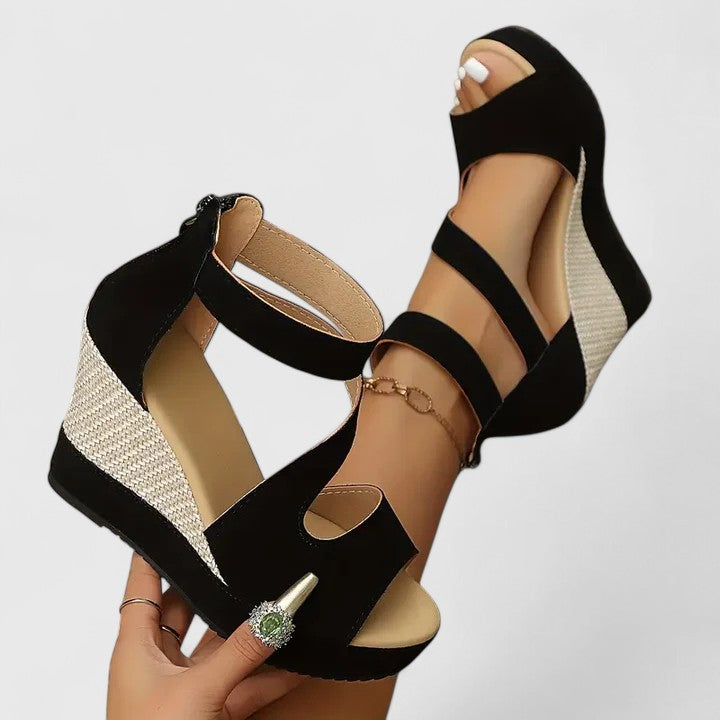 Cynthia | Orthopedic Wedge Sandals