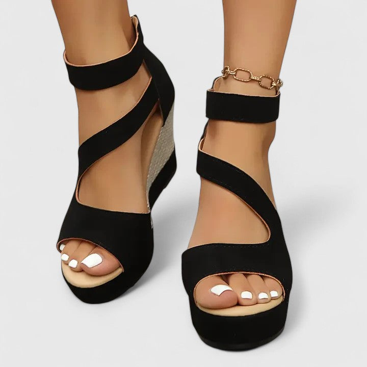 Cynthia | Orthopedic Wedge Sandals