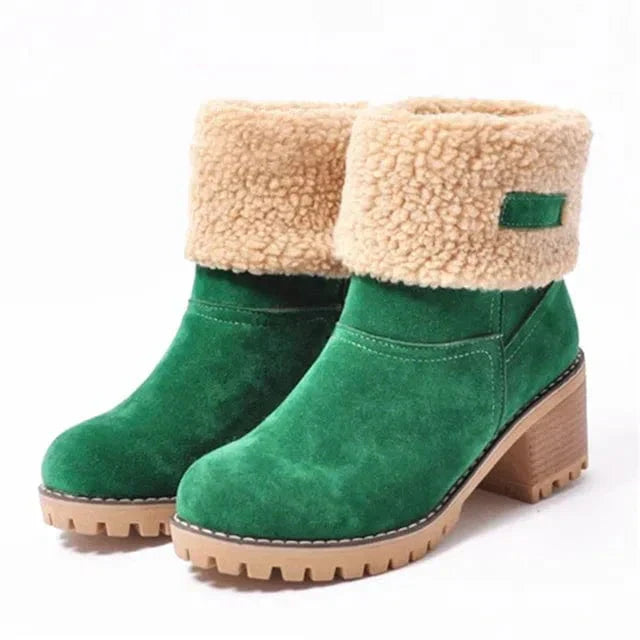 Mia® | Mid-Calf Wool Boots