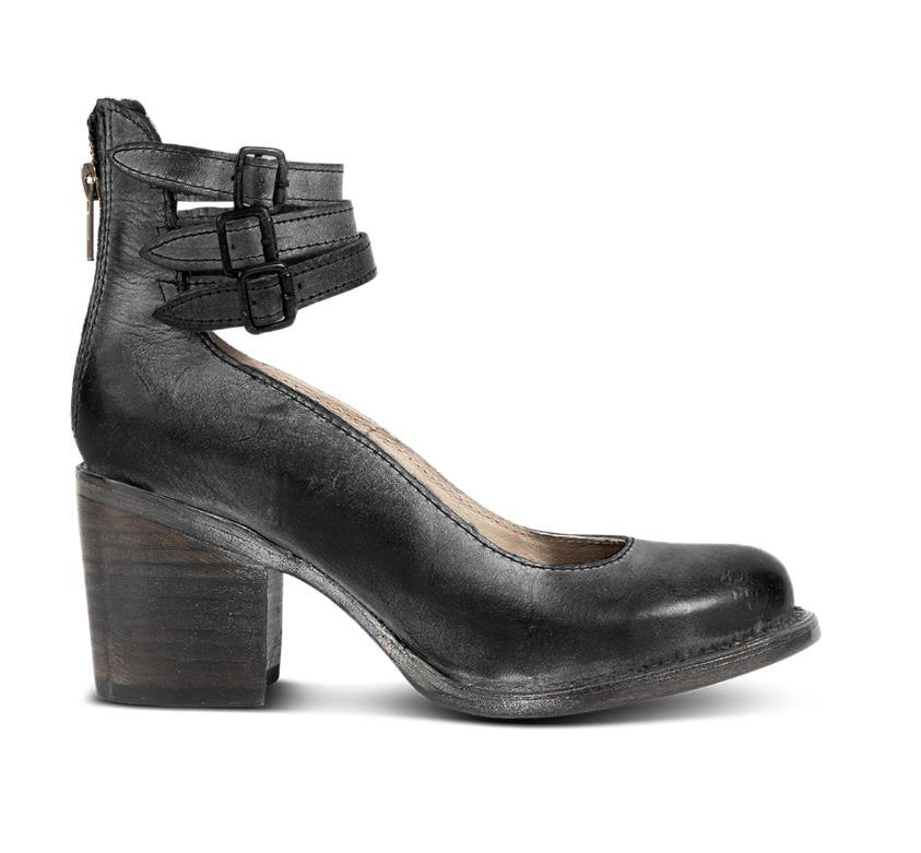 Samantha | Elegant Leather Pumps
