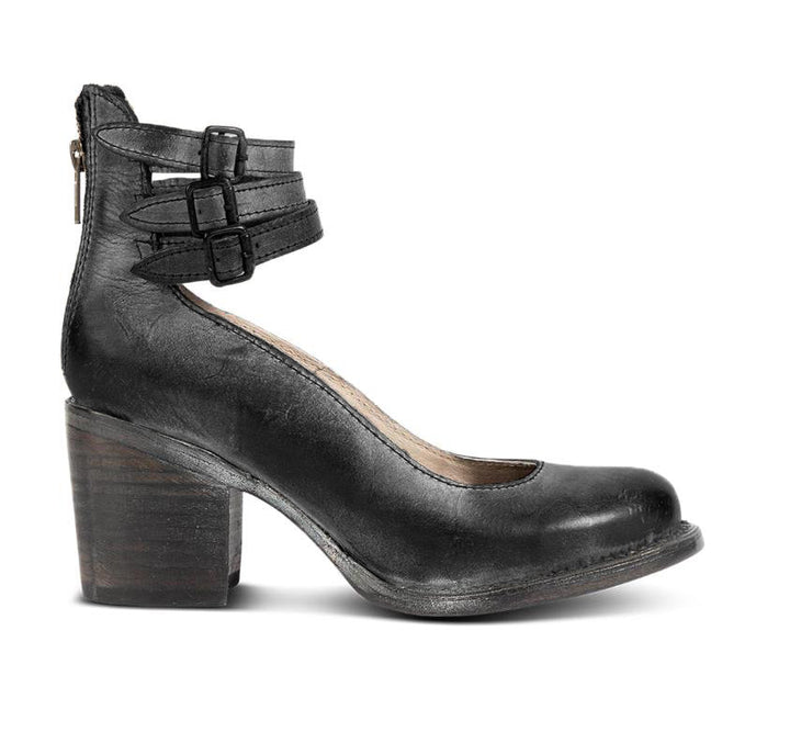 Samantha | Elegant Leather Pumps