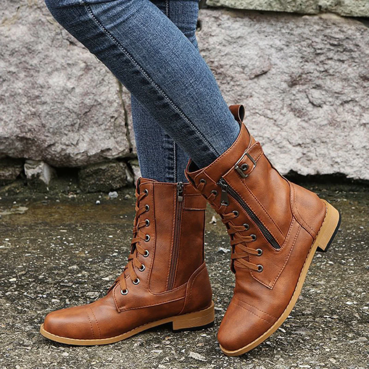 Erica | Orthopedic Leather Boots