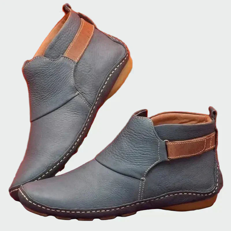 Brooke | Orthopedic Strap Ankle Boots
