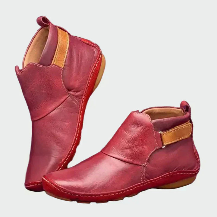 Brooke | Orthopedic Strap Ankle Boots