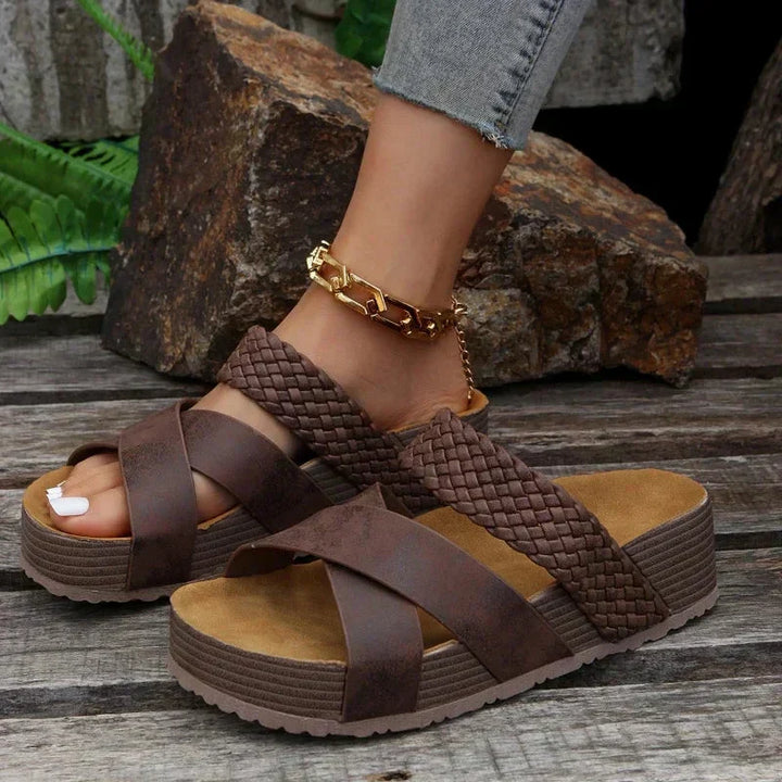 Hannah | Orthopedic Flore Sandals