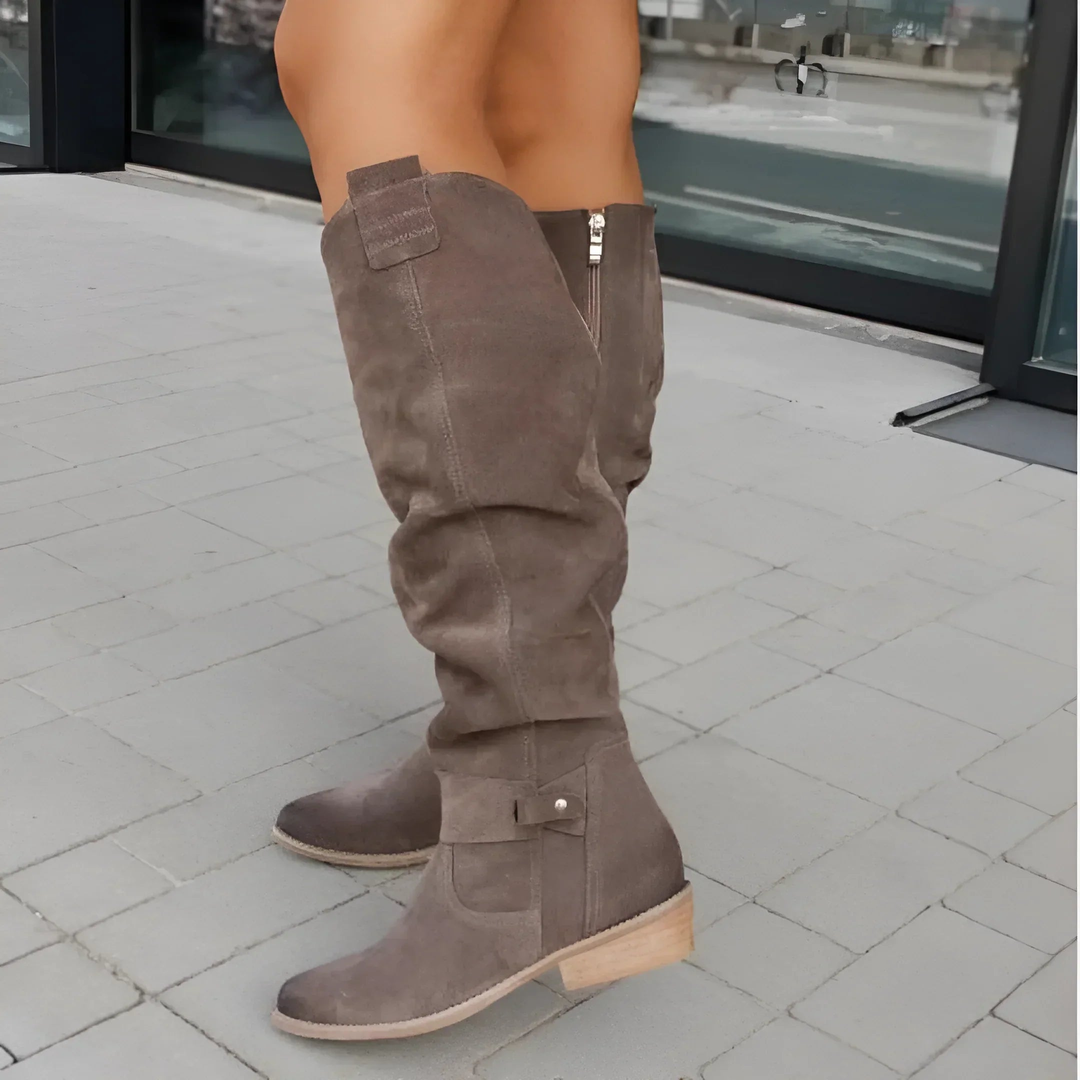 Mia® | Stylish Suede Knee Boots