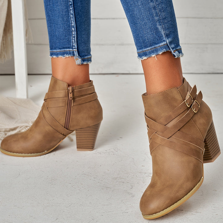 Theresa | Orthopedic Leather Comfort Boots
