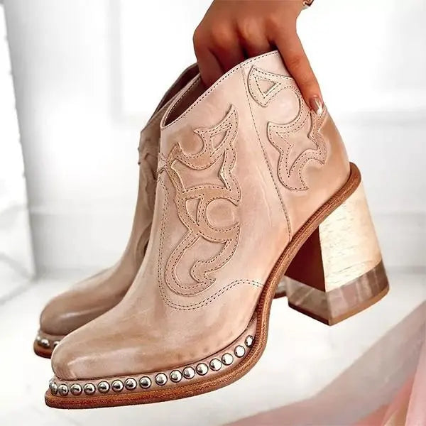 Tessa | Orthopedic Embroidered Boots