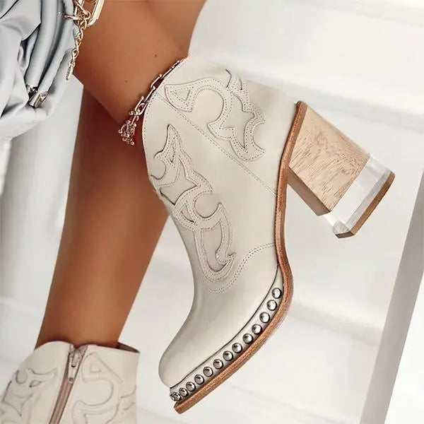 Tessa | Orthopedic Embroidered Boots