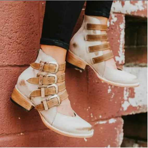 Vanessa | Elegant Leather Heels