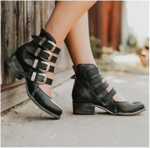 Vanessa | Elegant Leather Heels