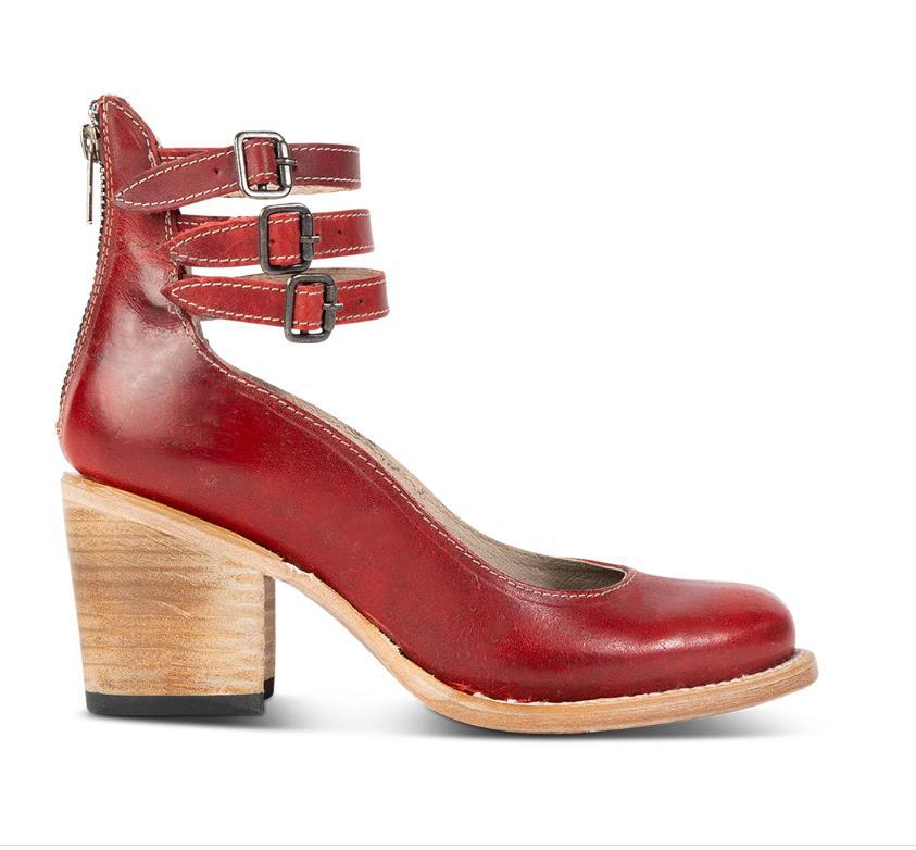 Samantha | Elegant Leather Pumps
