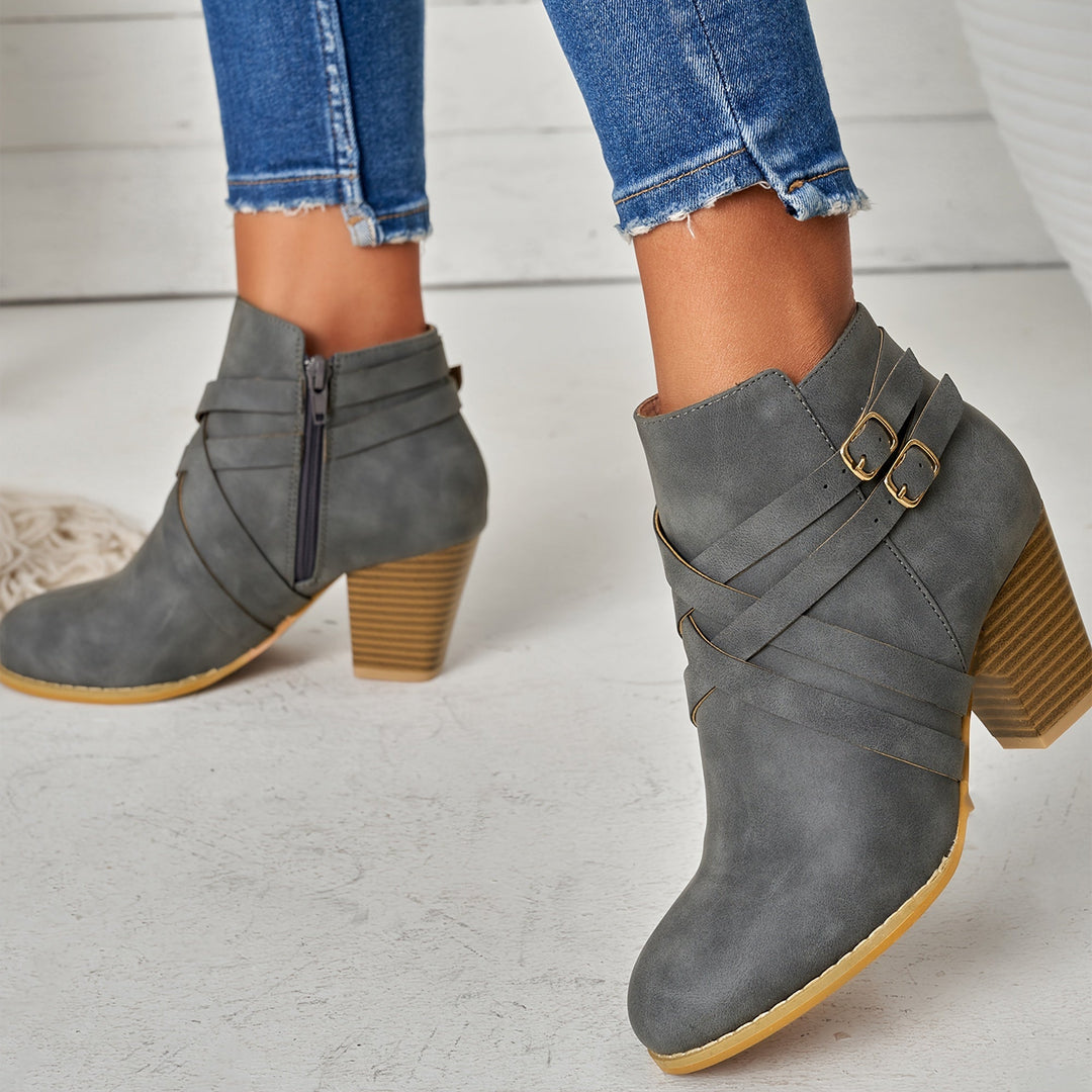 Theresa | Orthopedic Leather Comfort Boots