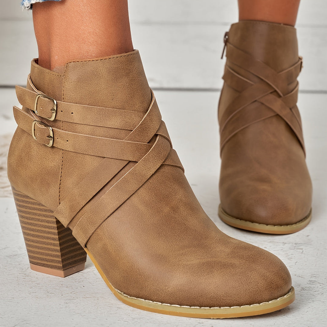 Theresa | Orthopedic Leather Comfort Boots
