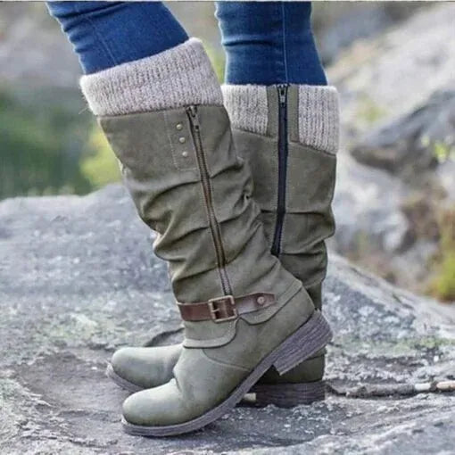 Mia® | Ankle Boots With Side Zipper
